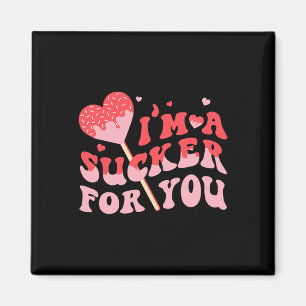 Ik val voor jou snoep hart valentine koppel magneet