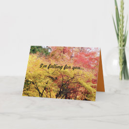 Ik val voor jou Valentijnskaart Feestdagen Kaart