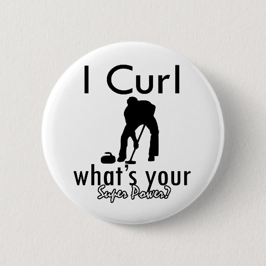 Ik val wat je superkracht is. ronde button 5,7 cm (Voorkant)
