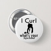 Ik val wat je superkracht is. ronde button 5,7 cm (Voorkant /achterkant)