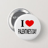 Ik ❤️ VALENTIJN Ronde Button 5,7 Cm (Voorkant /achterkant)
