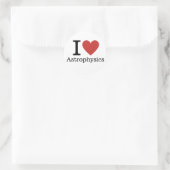Ik ❤️ van astrofysica STICKER (Tas)