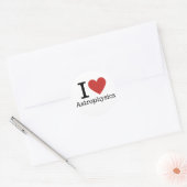 Ik ❤️ van astrofysica STICKER (Envelop)