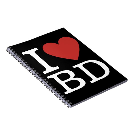 Ik ❤️ van BD - Building Department NOTITIEBOEK (Rechterzijde)