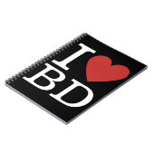Ik ❤️ van BD - Building Department NOTITIEBOEK (Linkerzijde)