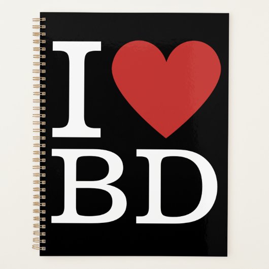 Ik ❤️ van BD - Building Department Planner (Voorkant)