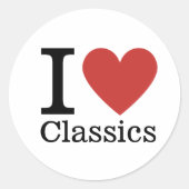 Ik ❤️ van Classics STICKER (Voorkant)
