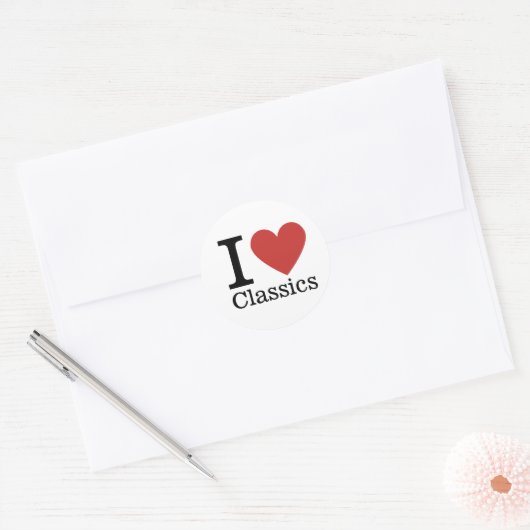 Ik ❤️ van Classics STICKER (Envelop)