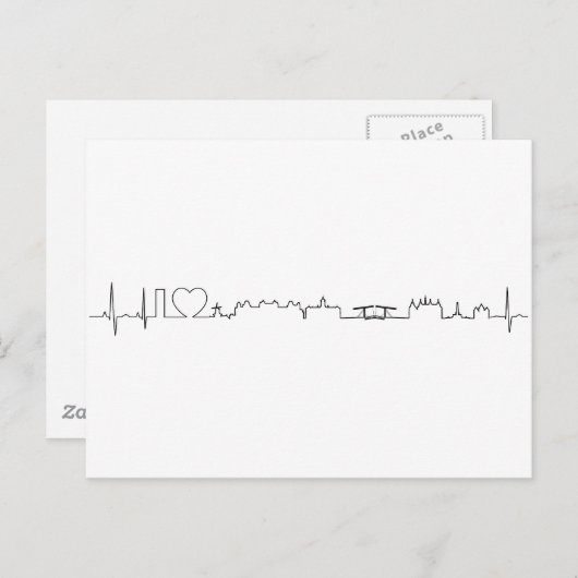 Ik van de herinnering houd van Amsterdam (ecg Briefkaart (Voorkant / Achterkant)
