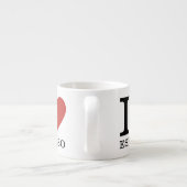 Ik ❤️ van Espresso  Espresso Kop (Achterkant)