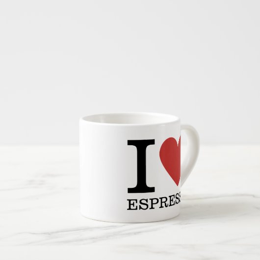 Ik ❤️ van Espresso Espresso Kop (Voorkant rechts)