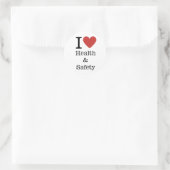 Ik ❤️ van Health & Safety STICKER (Tas)