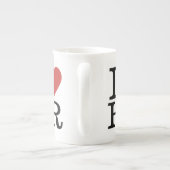 Ik ❤️ van HR Bone China Mok - voor HR Dept. Person (Achterkant)