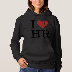 Ik ❤️ van HR dameshoodie - HR Dept. Personeel Hoodie