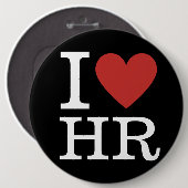 Ik ❤️ van HR Pin Button - HR Department/Staff (Voorkant /achterkant)
