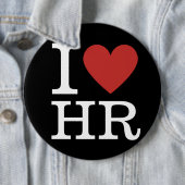 Ik ❤️ van HR Pin Button - HR Department/Staff (In situ)