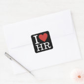 Ik ❤️ van HR Square Sticker - HR Dept. Personeel (Envelop)