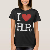 Ik ❤️ van HR Vrouwen T-shirt - voor HR Dept. Perso (Voorkant)