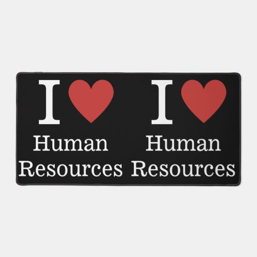 Ik ❤️ van human resources bureaumat (Voorkant)