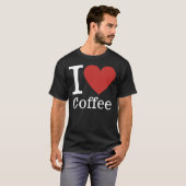 Ik ❤️ van koffie T-shirt (Voorkant volledig)