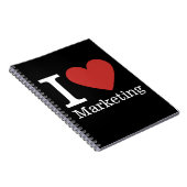 Ik ❤️ van marketing - Marketing Dept. NOTITIEBOEK (Rechterzijde)