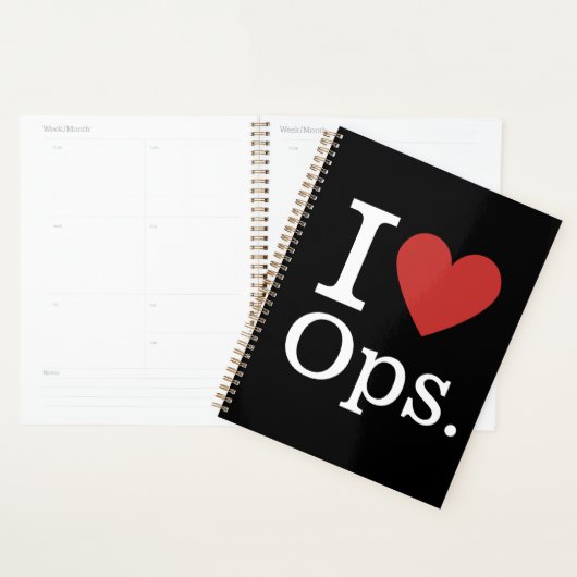 Ik ❤️ van Ops. - Afdeling Operaties - Planner (Display)