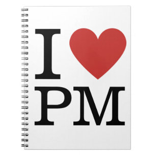 Ik ❤️ van PM - Project Management NOTITIEBOEK