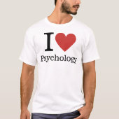 Ik ❤️ van psychologie t-shirt (Voorkant)