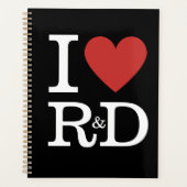 Ik ❤️ van R&D - R&D-Afdeling - Planner (Voorkant)