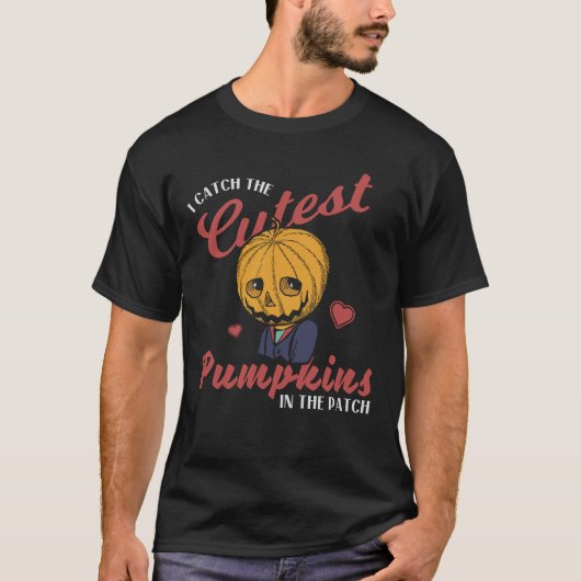 Ik vang de Schattigee pompoen T-shirt (Voorkant)