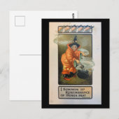 Ik vat de herinnering aan het verleden  op briefkaart (Voorkant / Achterkant)