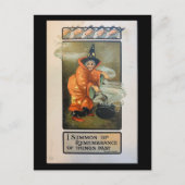 Ik vat de herinnering aan het verleden  op briefkaart (Voorkant)