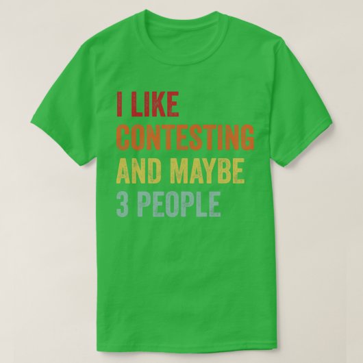 Ik vecht graag 3 mensen aan t-shirt (Design voorkant)