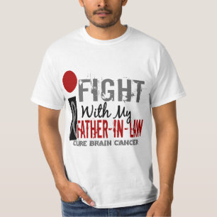 Ik vecht met mijn schoonvader-hersenkanker t-shirt