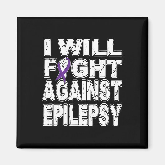 Ik vecht tegen Epilepsy November Magneet (Voorkant)