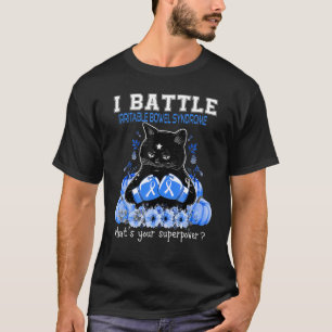 Ik vecht tegen het irriterende darmsyndroom Bewust T-shirt
