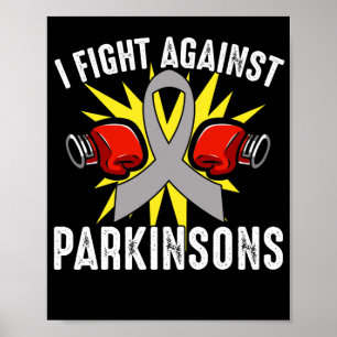 Ik vecht tegen Parkinsons Parkinsons Poster