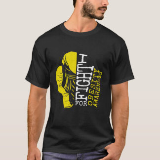Ik vecht voor obesitas t-shirt