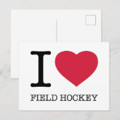 IK VELD HOCKEY BRIEFKAART (Voorkant / Achterkant)