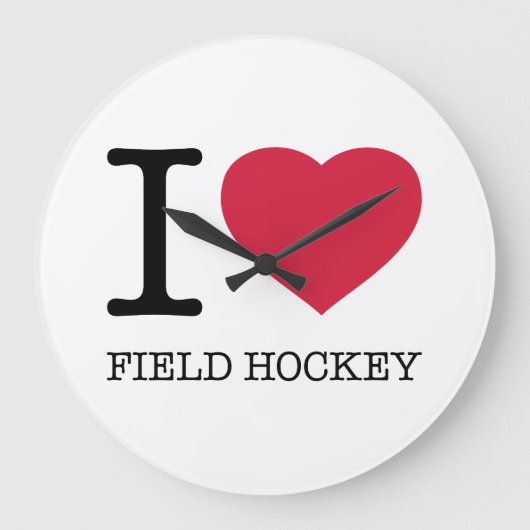 IK VELD HOCKEY GROTE KLOK (Voorkant)