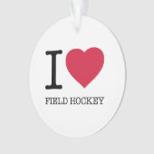 IK VELD HOCKEY ORNAMENT (voorkant)