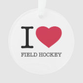 IK VELD HOCKEY ORNAMENT (voorkant)