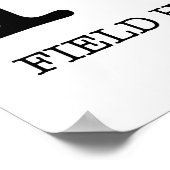 IK VELD HOCKEY POSTER (Hoek)