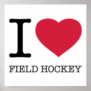 IK VELD HOCKEY POSTER