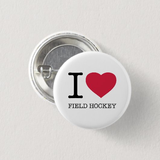 IK VELD HOCKEY RONDE BUTTON 3,2 CM (Voorkant /achterkant)