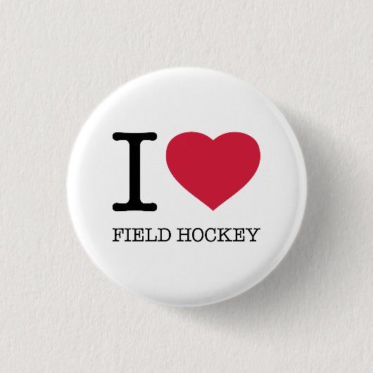 IK VELD HOCKEY RONDE BUTTON 3,2 CM (Voorkant)