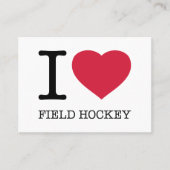 IK VELD HOCKEY VISITEKAARTJE (Voorkant)