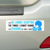 Ik verander de Bumpersticker van Dingen (Op auto)