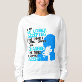 Ik verander Dingen Basis Sweatshirt (Voorkant)