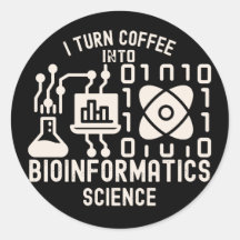 Ik verander koffie in bio-informatica wetenschap